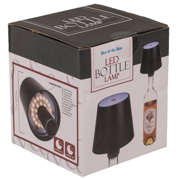 LED-pullolamppu Musta 10,5 x 12 cm