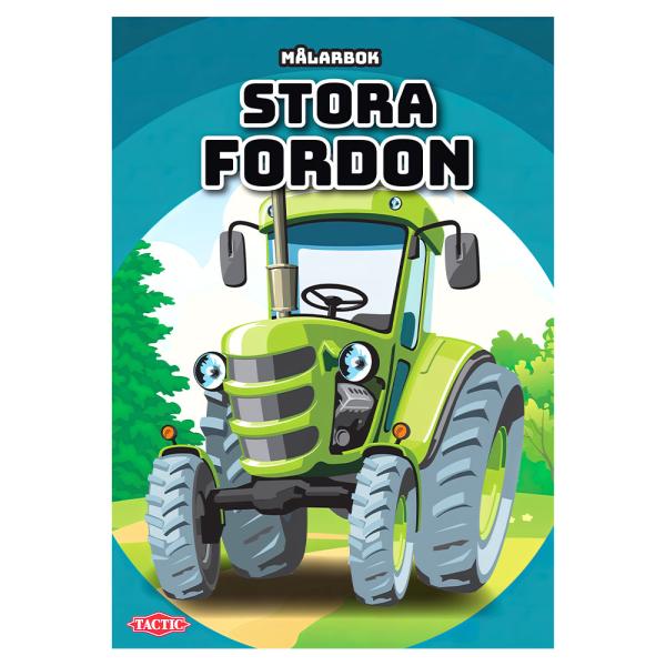 Värityskirja Suuret Ajoneuvot
