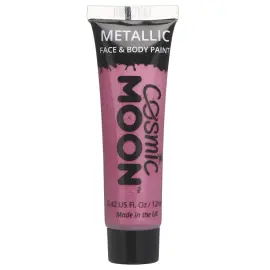 Cosmic Moon Metallic Vartalo- & Kasvomaali Vaaleanpunainen