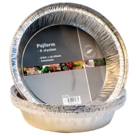 Piirakkavuoat Alumiini 18cm 5 kpl
