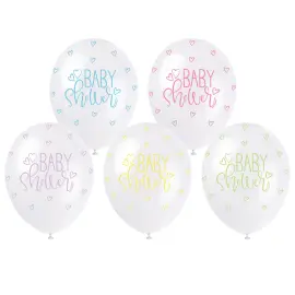 Baby Shower Ilmapallot Pastelli