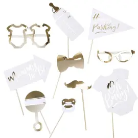 Baby Shower Valokuvausrekvisiitta Oh Baby