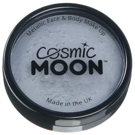 Cosmic Moon Metallinen Vartalo- & Kasvomaali Hopea 36 g