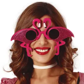 Silm&auml;lasit Kimalteleva Flamingoja