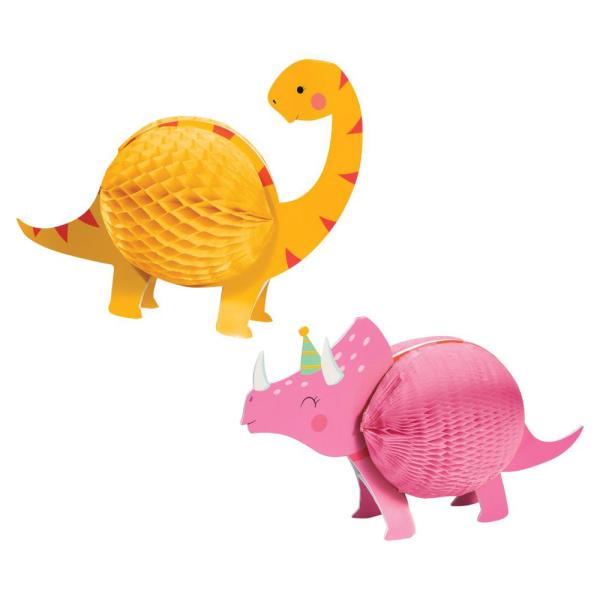 Hunajakennokoristeet Dino Party