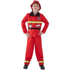 Punaninen Palomiehen-asu Lapselle