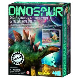 Kaivaussarja Stegosauruksen Luuranko
