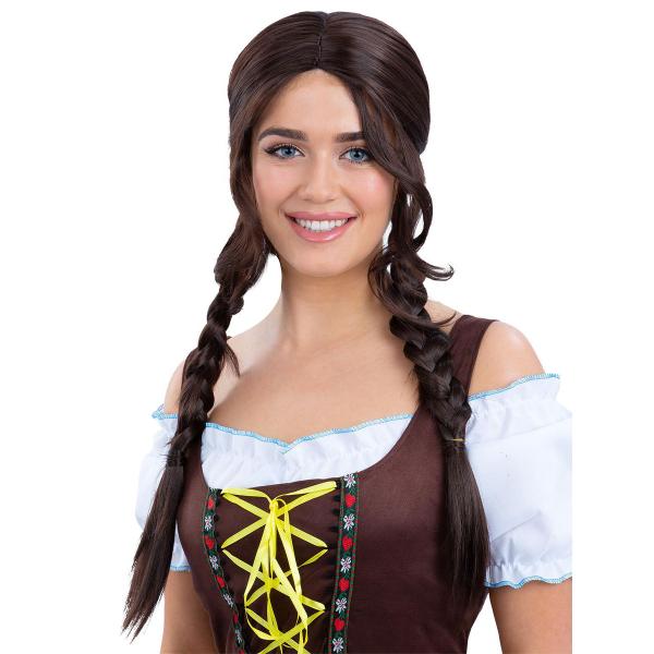 Baijerilainen Tummanruskea Peruukki Leteillä