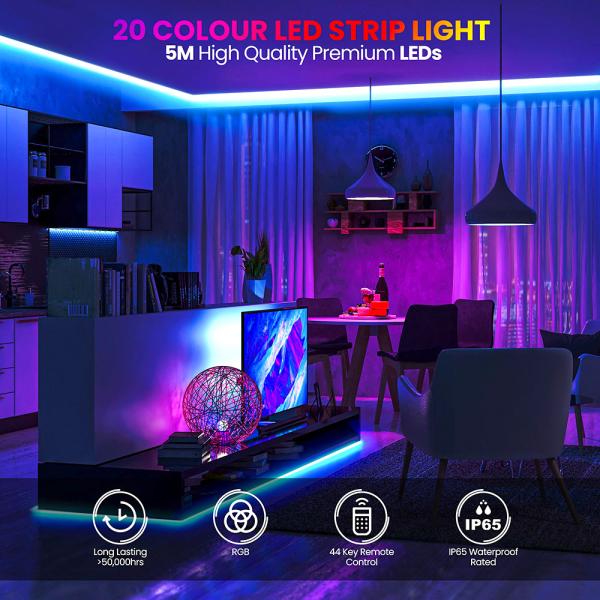 Värillinen Led-valonauha 10 Metriä