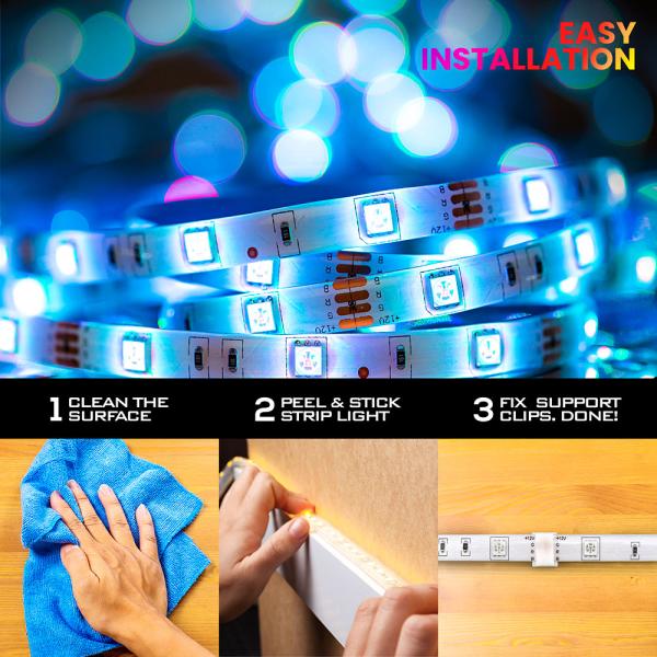 Värillinen Led-valonauha 10 Metriä