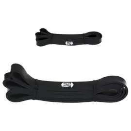 Pitk&auml; Vastuskuminauha Musta Heavy