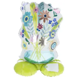 Seisova Folioilmapallo Kukkakimppu