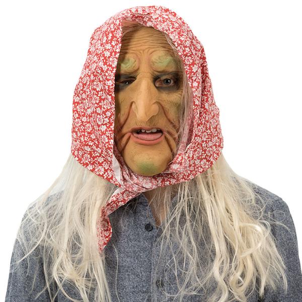 Pelottava Vanhan Naisen Naamio