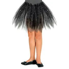 Musta Glitter Tyllihame Lapset