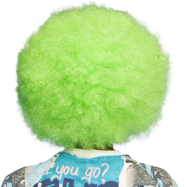 Afroperuukki Neonvihreä