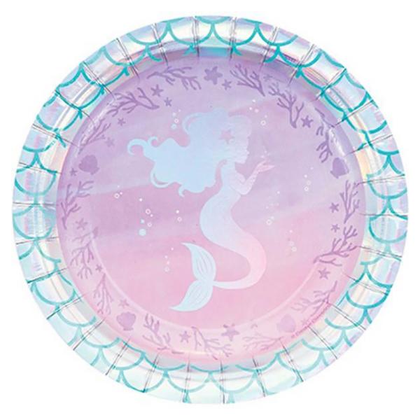 Pienet Pahvilautaset Mermaid Shine
