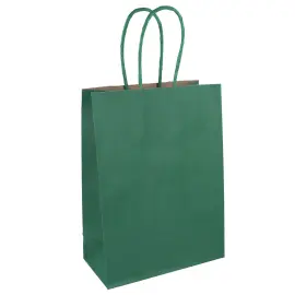 Juhlapussi Kahvalla Tummanvihreä