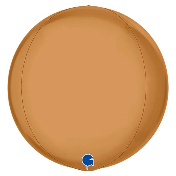 Iso Globe Folioilmapallo Platina Samppanja