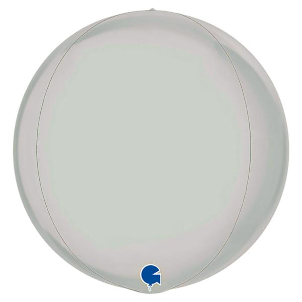 Iso Globe Folioilmapallo Kirkas Platina