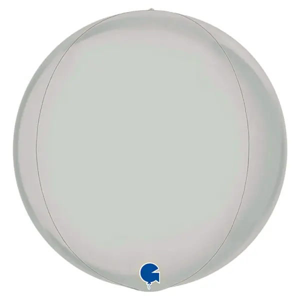 Iso Globe Folioilmapallo Kirkas Platina