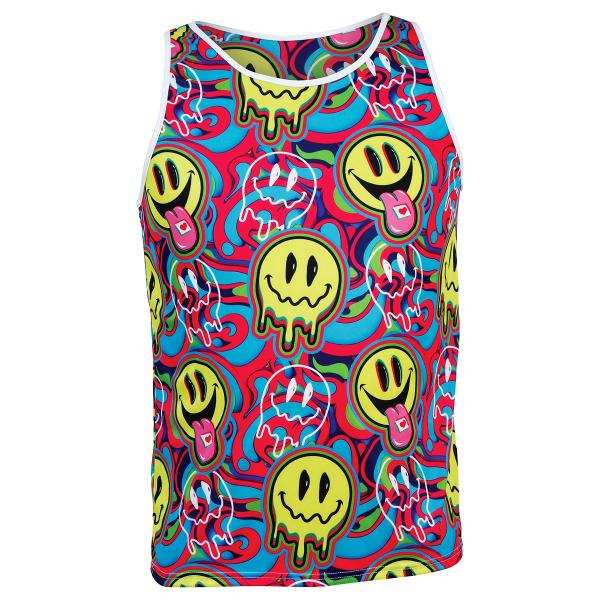 T-Paita Psykedeelinen Smiley