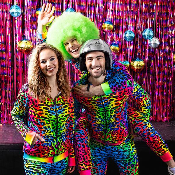 Afroperuukki Neonvihreä