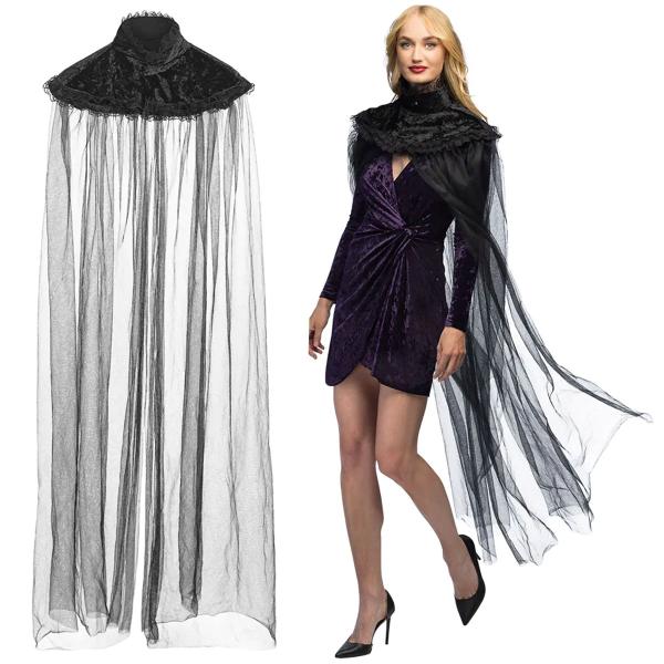 Viitta Korkealla Kauluksella Musta