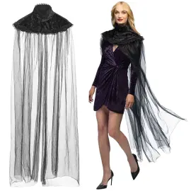 Viitta Korkealla Kauluksella Musta