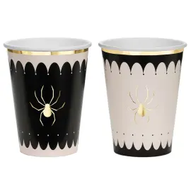 Pahvimukit Kultaiset Hämähäkit 6-kpl