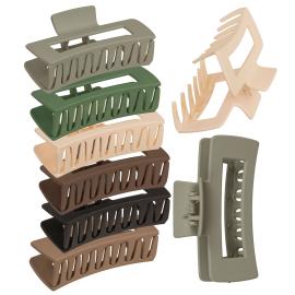 Suorakulmainen Hiusklipsi 10 cm