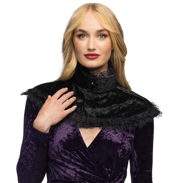 Viitta Korkealla Kauluksella Musta