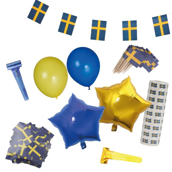 Koristepaketti Ruotsi 7-kpl