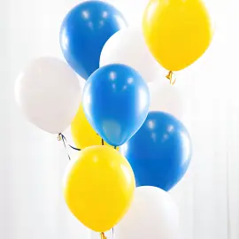 Ilmapallokimppu Keltainen ja Sininen