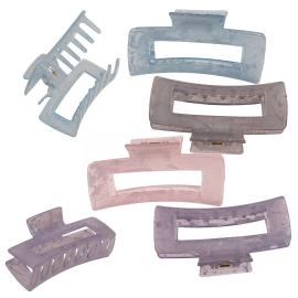 Suorakulmainen Hiusklipsi Marmori 10 cm