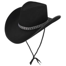 Musta Villi L&auml;nsi Cowboyhattu