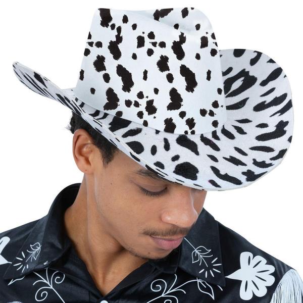 Cowboyhattu Lehmänkuviolla