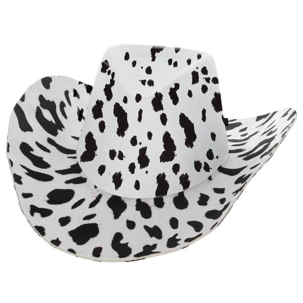 Cowboyhattu Lehmänkuviolla