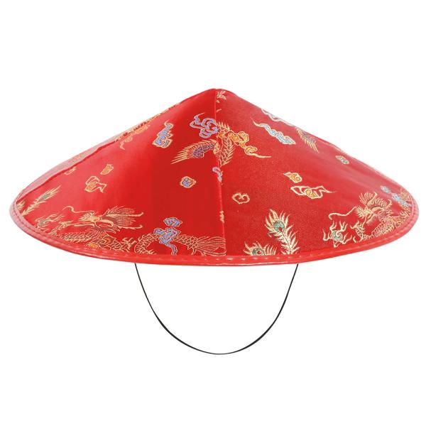 Japanilaistyylinen Hattu Punainen