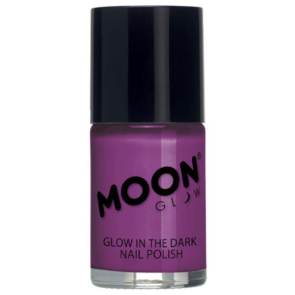 Moon Glow Pimeässä hohtava Kynsilakka Violetti