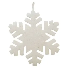 Roikkuva Koriste Lumihiutale Glitter 35 cm