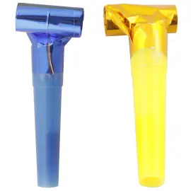 Käärmepillit Sininen/Keltainen 4-kpl