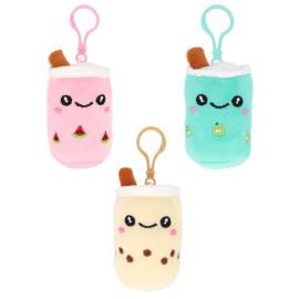 Pehmolelu Bubble Tea Koukulla 9 x 5 cm