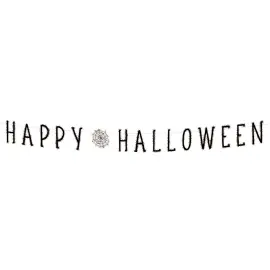 Happy Halloween Kirjainnauha Spiderweb