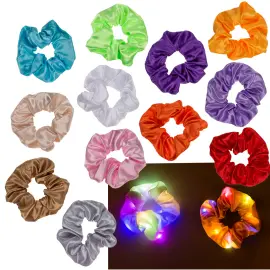 Scrunchie-hiuslenkki LED-valolla