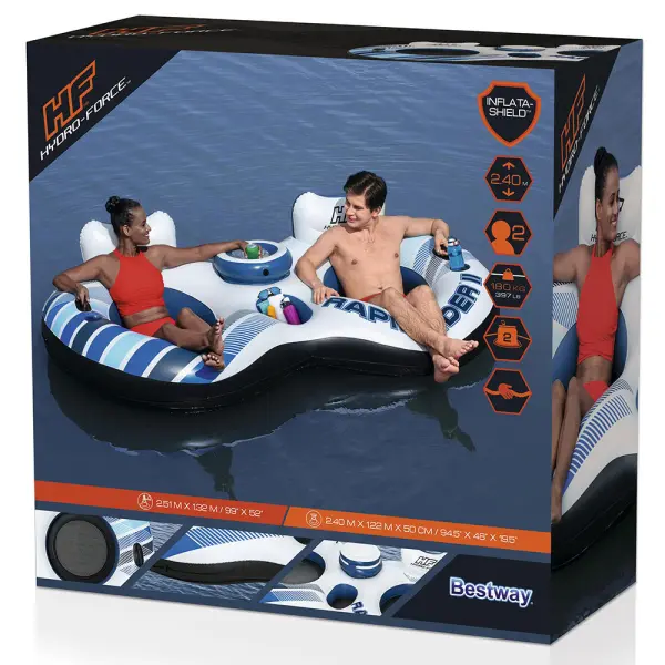 Puhallettava Uimarengas Tupla Rapid Rider II
