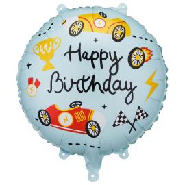 Folioilmapallo Racing Happy Birthday 35 cm
