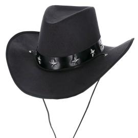 Cowboyhattu Musta Western