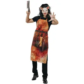 Halloween Teurastaja Naamiaisasu Sikanaamiolla