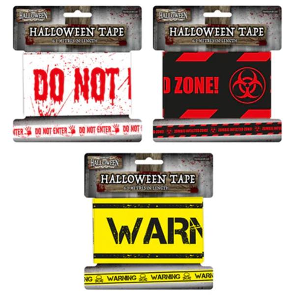 Varoitusnauha Halloween Koriste