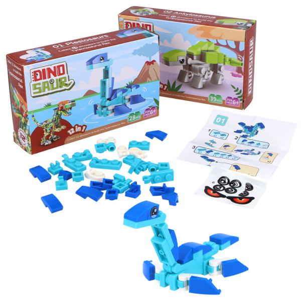 3D-rakennussarja Dinosaurukset